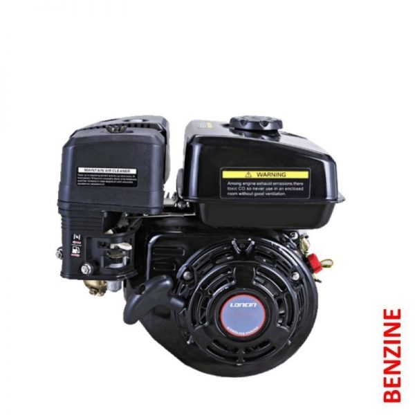Lumag Motoren Loncin G200FM 6,5 pk | 4-takt benzine motor voor machines 1