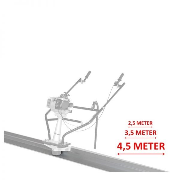 Lumag 5PL350 Trilbalk profiel 3,5 meter | Voor betontrilbalk RB-A 1